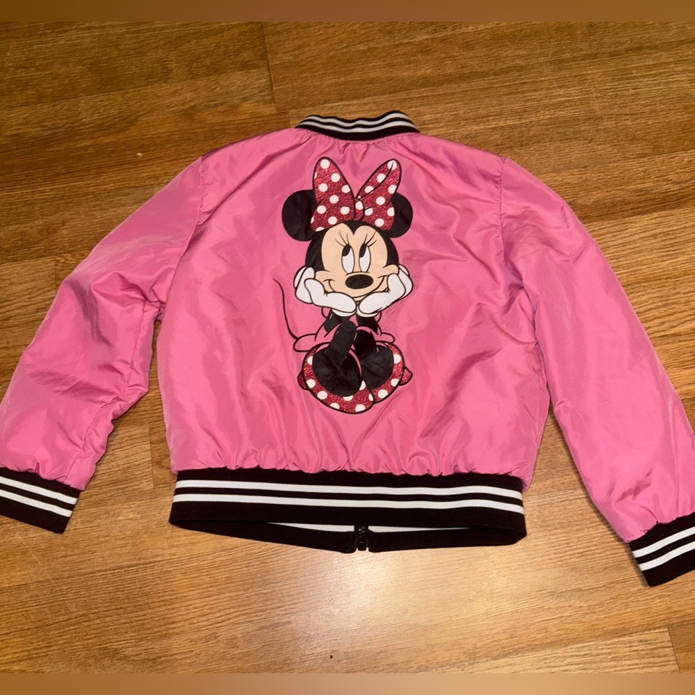 Disney Minnie Mouse reversible bomber jacket